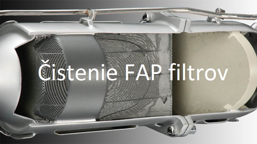 FAP-DPF filter regenerácia-čistenie